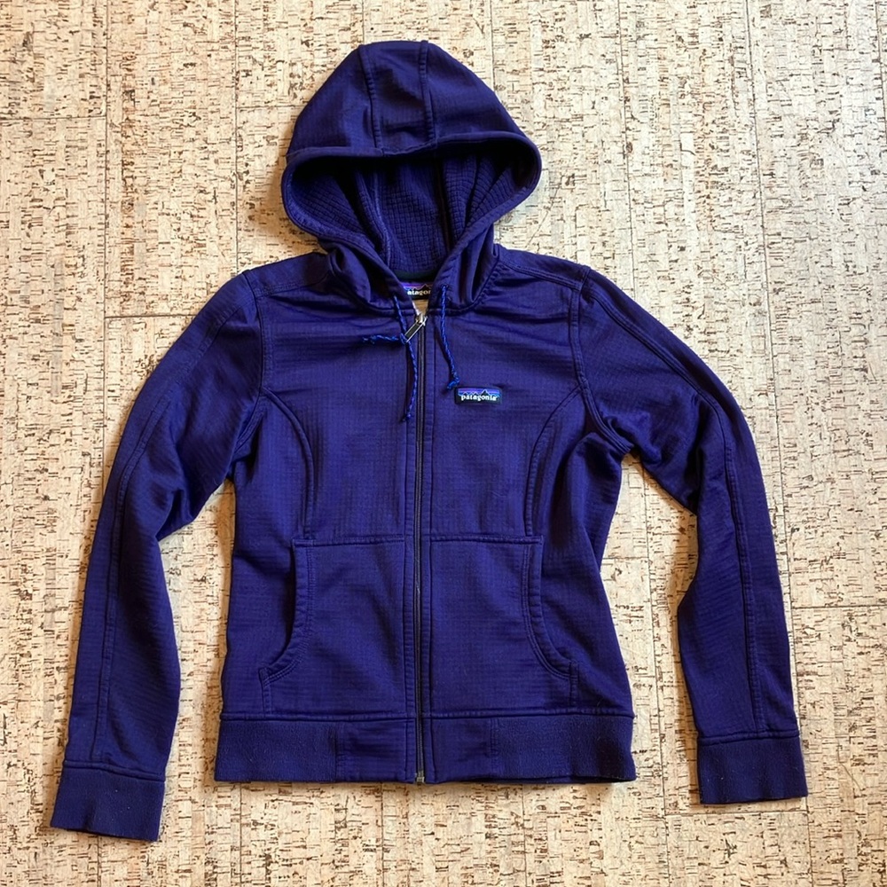 Patagonia Upslope hoodie full zip fleece jacket